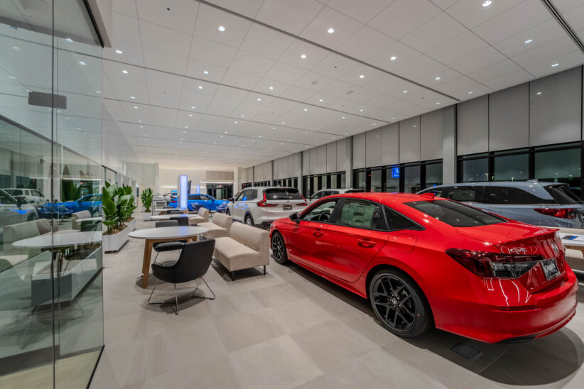 coggin honda new car showroom display