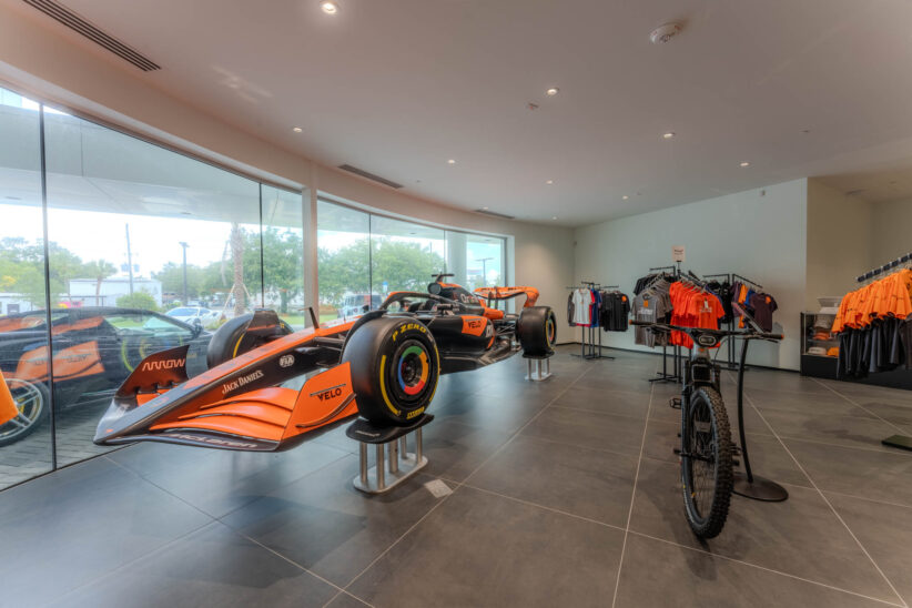 McLaren Formula 1 On Display