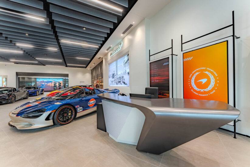 McLaren Luxury Car Showcase