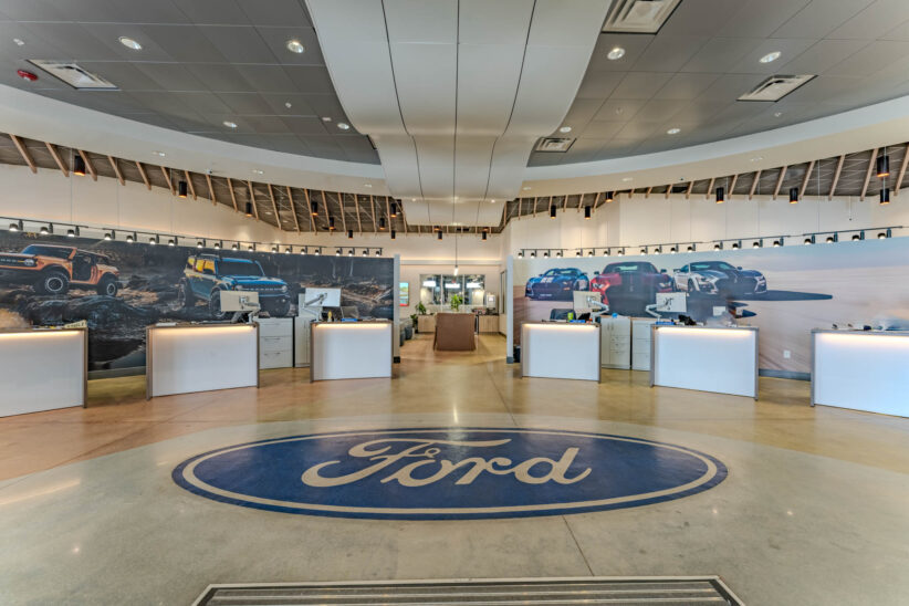 Ford Mullinax Service Lobby Check in