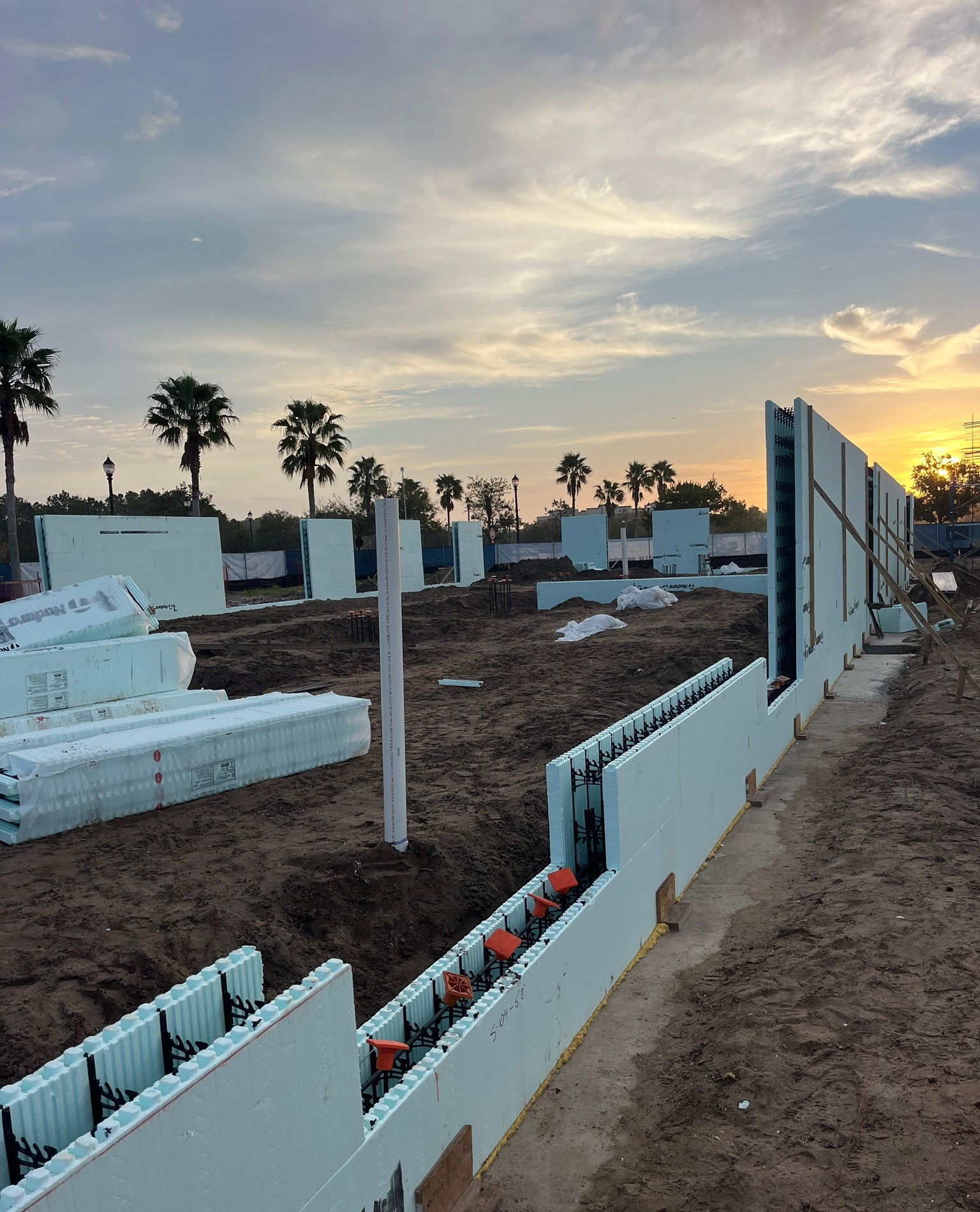Distant View of Multi Story ICF Building